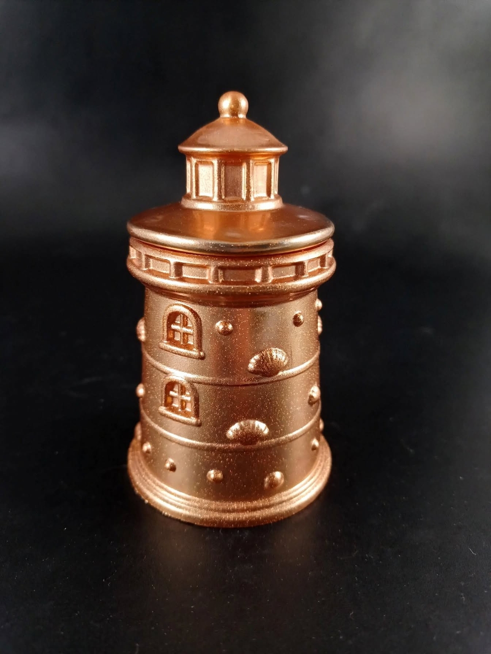 Copper Metallic Lighthouse Home Accent Décor